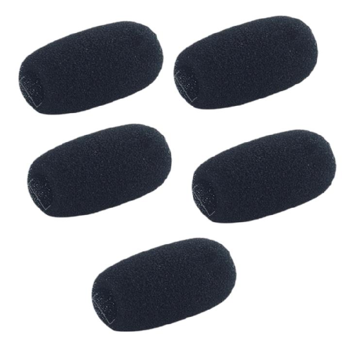 Pack of 5 Microphone Sponges Covers Advanced Wind Foam Reduction Durability Design for Panel Discussions Speech Systems