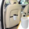 pu Leather Car Door Cup Holder Auto Drink Rack Storage Bin Auto Back Seat Cup Holder Organizer For Car Interior Accessories