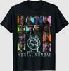 Mortal Kombat 2 Character Squares T-Shirt