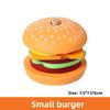 Kids Food Wooden Set With Sandwich And Burger For Interaction Play Learning And
