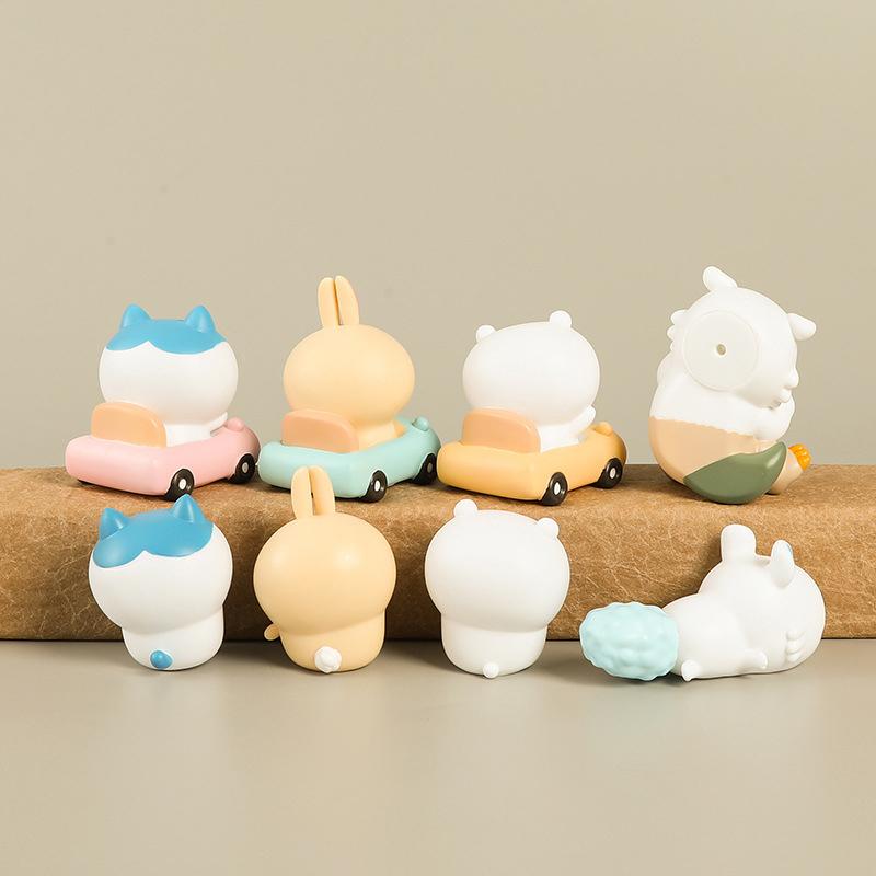 Chiikawa Figurka Hračka Kawaii Hachiware Usagi Panenky Ozdoby Kreslený Roztomilý Sebekritický Medvídek Stolní Dekorace Fanoušci Dětský Dárek