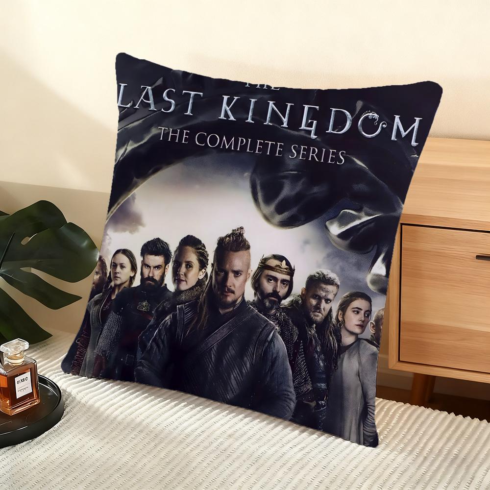 Cushion Cover Silky Short Plush Home Sofa Cushion Cover - Invisible Zipper Home Decoration The Last Kingdom TV Series