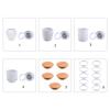 Storage Sealed Bottle Mold Jewelry Ring Box Mold Suitable for Soap Candle Holder Flower Pot Craft Diy Home Decoration