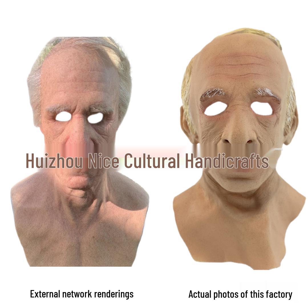 Halloween Breaking Bad Stylish Old Man Latex Mask