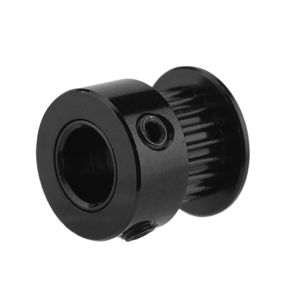 5 stücke 6mm Breite 2GT Aluminium Zahnriemen Pulley Getriebe 20 Zähne für 3D Drucker (8mm Bohrung)