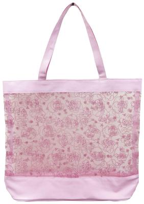 IPlanning Sanrio Charaktere Tüll Beflockte Tragetasche My Melody B460mm x H380mm x T120mm K8681A (L)