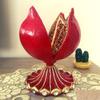 Asmaul Husna Embroidered Islamic Figurine | Symbol of Fertility Pomegranate Shape Statue | Islamic Living Room Decor | Islamic Table Decor