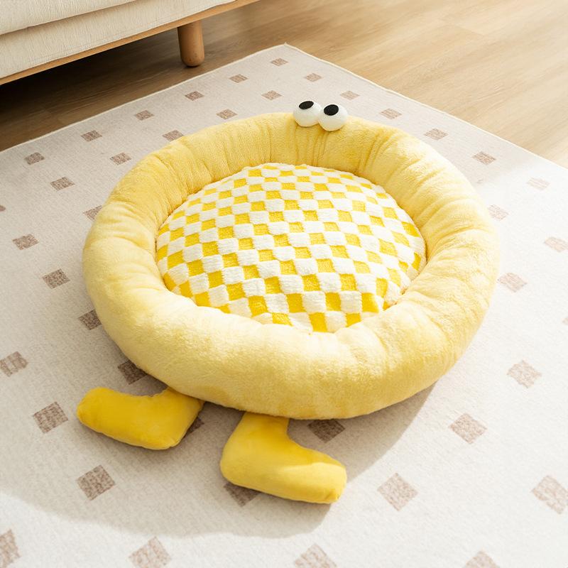 

Elf Briquettes плюшевый коврик для сна для собак на осень и зиму, теплый и утолщенный, плюшевый бишон, кровать для собак, кровать для кошек, домик для домашних животных XS