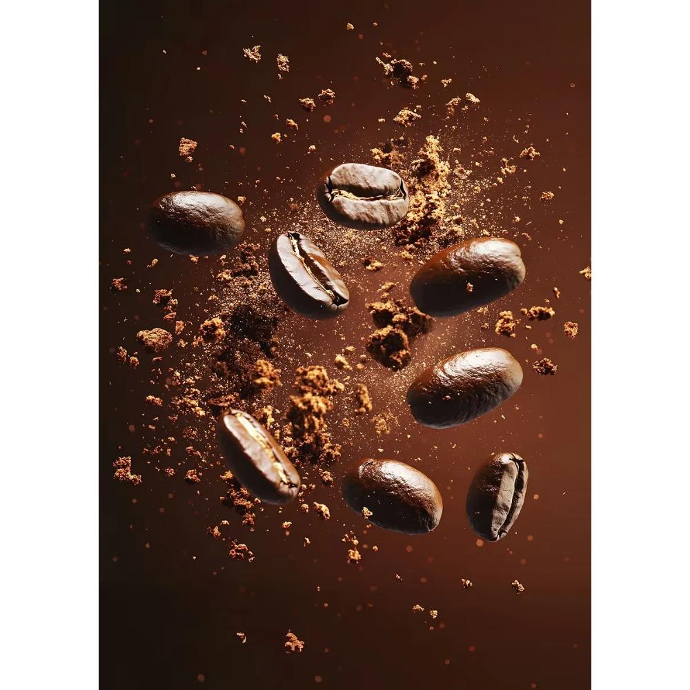 Coffee Cup And Beans Photograph Posters Delicious Coffee Latte Breakfast Prints Canvas Painting Wall Art Picture Home Room Decor