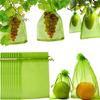 Mesh Fruit Protection Bag - Insect-Proof Cover for Grapes and Vegetables, Reusable Gift and Candy Bag