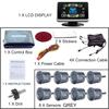 Electromagnetic Parking Sensor LED Monitor 8 Sensor Front Parktronic System Motion Detection Backlight
