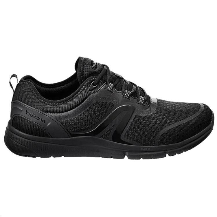 DECATHLON Soft 540 Cushioned Wear Resistant Breathable Low Top Casual Shoes Men's Steed Black