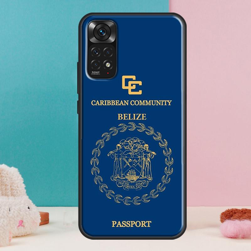 Belizean Flag Case For Xiaomi Redmi Note 14 13 Pro 12 11 9 10 9S 10S 11S 12S Redmi 14C 13C 10C 12C Cover