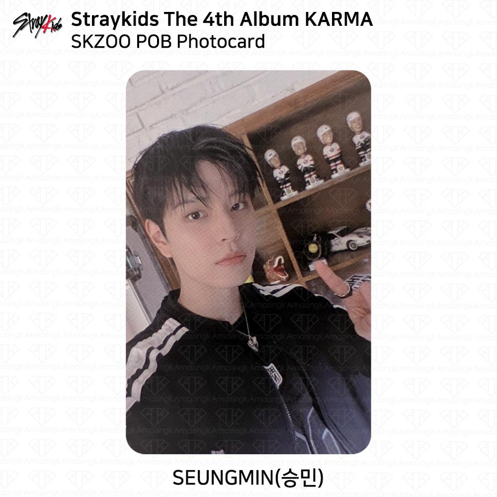 Stray Kids The 4th Album Karma SKZOO Ver. POB Photocard KPOP K-POP SKZ
