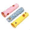 Cat Toys Tunnel Exercising Supply Playing Peepholes Toy Hides Interactive Tube Collapsible Training