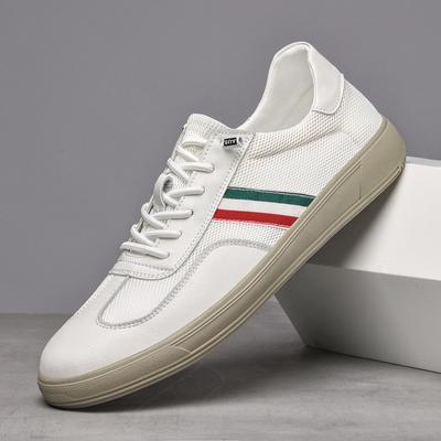 FashionLight Genuine Leather Casual Jogging Shoes Anti-slip Vulcanised Footwear Non-slip Ankle Sneaker Leisure Walk Men Tenis Masculino