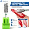 1pc Round Top Cylinder Nail Drill Bit Nail Milling Cutters Stainless Steel Nail Bits for Acrylic Gel Removal Nail Shaping Manicure E File Salon Tool