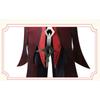 New Game   Diluc New Costume Full Set Red Coat Pants Unisex Adult Game Cosplay Costume Halloween Party Unifrom Wig