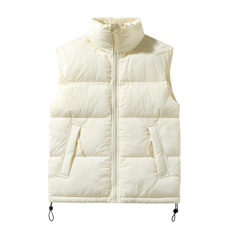 Autumn and Winter Vest Bread Clothes Sleeveless Light Warm Cotton Vest Thick Vest Jacket Flow