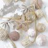 Painted Foam Christmas Tree Hanging Ball Decoration