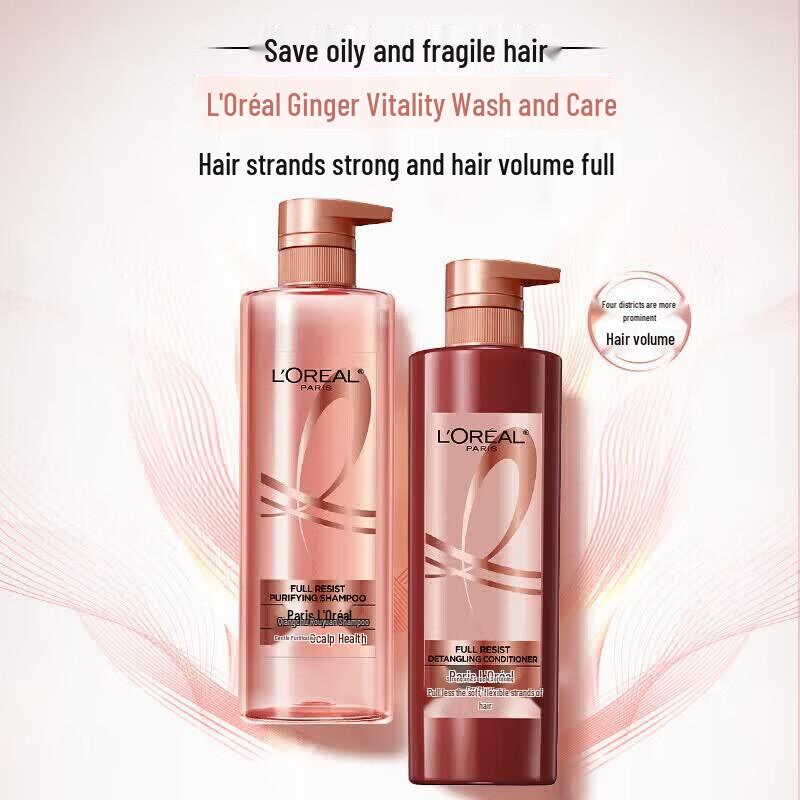 L'Oréal Paris Ginger Strength & Oil Control Shampoo 660ml