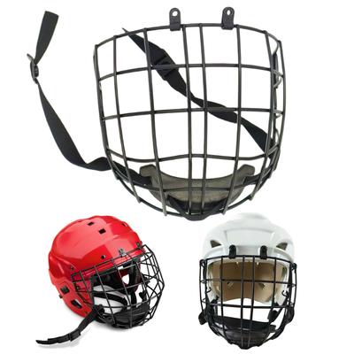Antiscratch Ice Hockey Helmet Face Mask Cage for Youth Adults Full Hockey Helmet Cage Hockey Helmet Metal Net Face Mask