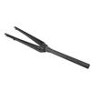 Bike Rigid Front Fork Full Carbon Fiber Road Bike Fork Quick Release Type UD Pattern Top Taper Pipe for Disc BrakeUD