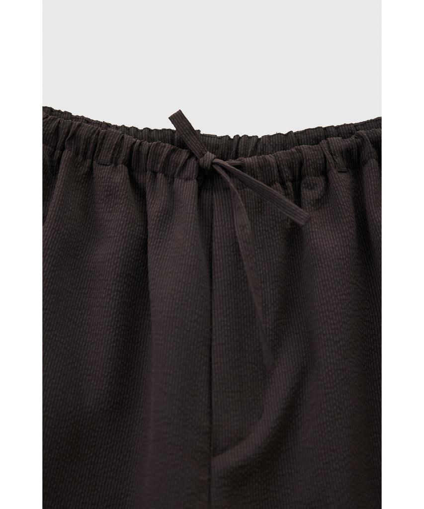 YOUTH Side Tape String Pants - Brown