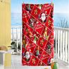 Christmas Beach Towel Quick-Dry Soft Microfiber Comfortable Lightweight