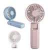 Summer Mini Handheld Fan Foldable Desktop Fan 2000 MAh Large Capacity Silent Fan Type-C Interface Charging