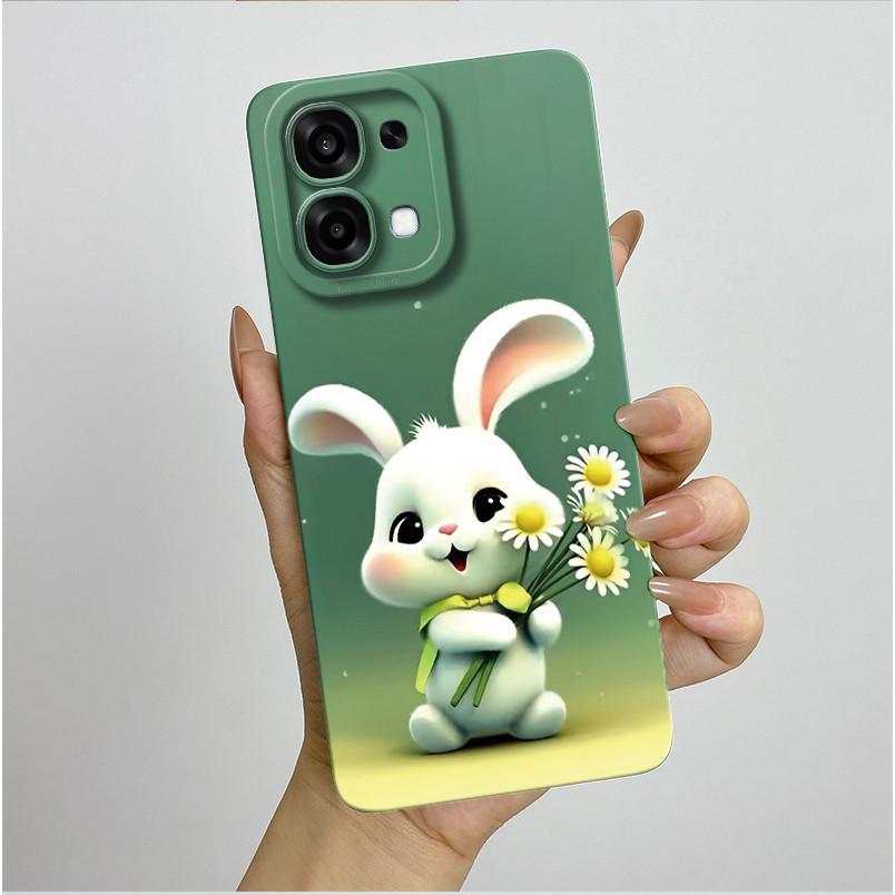 New Casing For Oppo A6 Pro 5G 4G CPH2781 CPH2799 Case Aesthetic Pretty Butterfly Flowers Soft Silicone Shockproof Back Cover