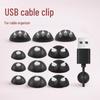 Large Self-Adhesive Cable Organizer Clip for Desktop
