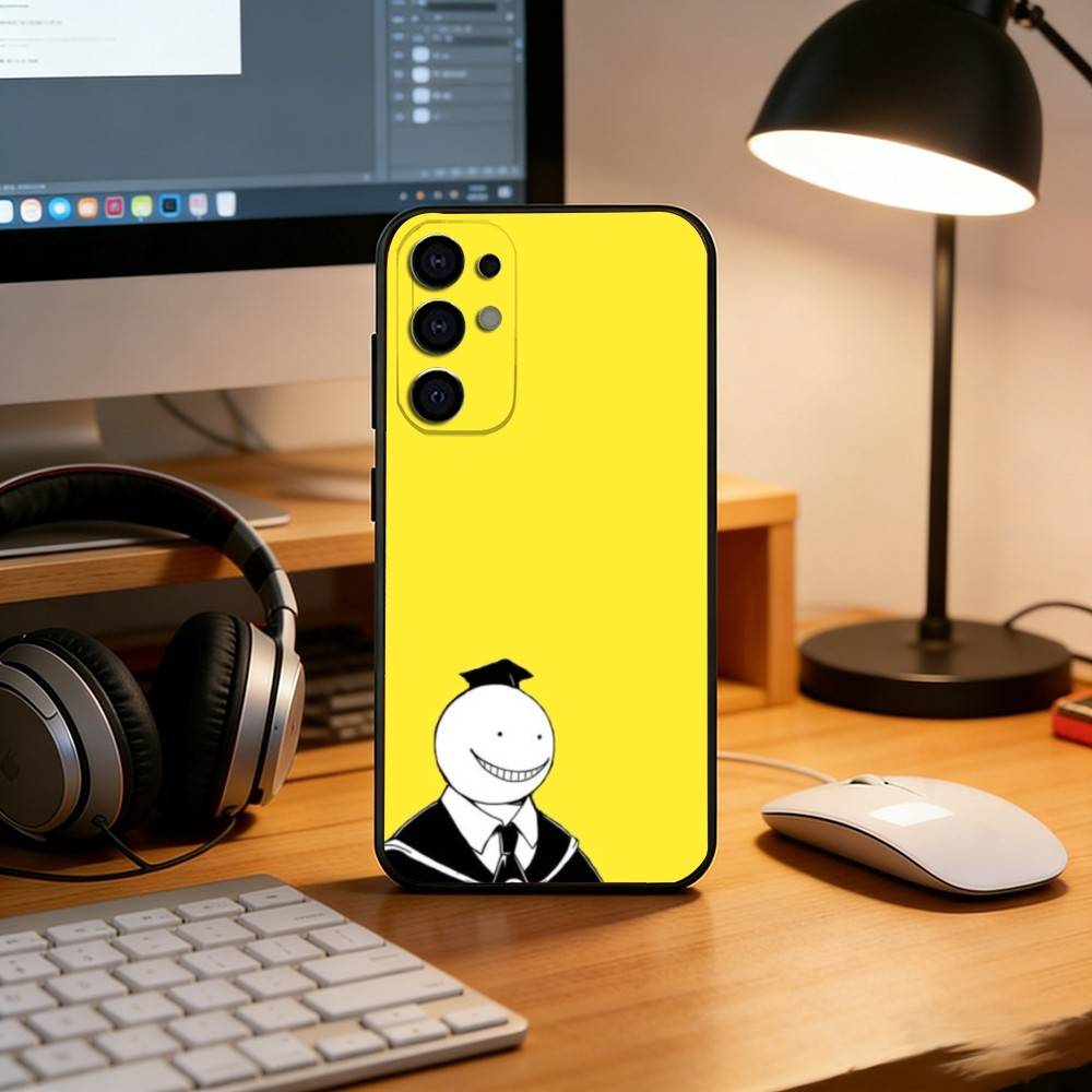 Anime A-Assassination Classroom-m Phone Case For Samsung S25,S24,S21,S22,S23,S30,Ultra,S20,Plus,Fe,Soft Silicone Black Cover