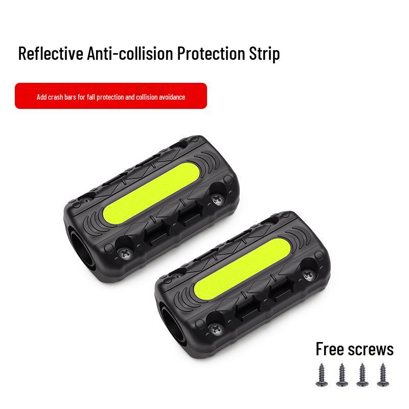 Universal 22-25MM Electric Motorcycle Bumper Guard - Anti-fall, Anti-collision Protection Block