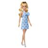 barbie Barbie Fashionistas Doll Backless Blue Layette Dress with Bow - Barbie - HYT93