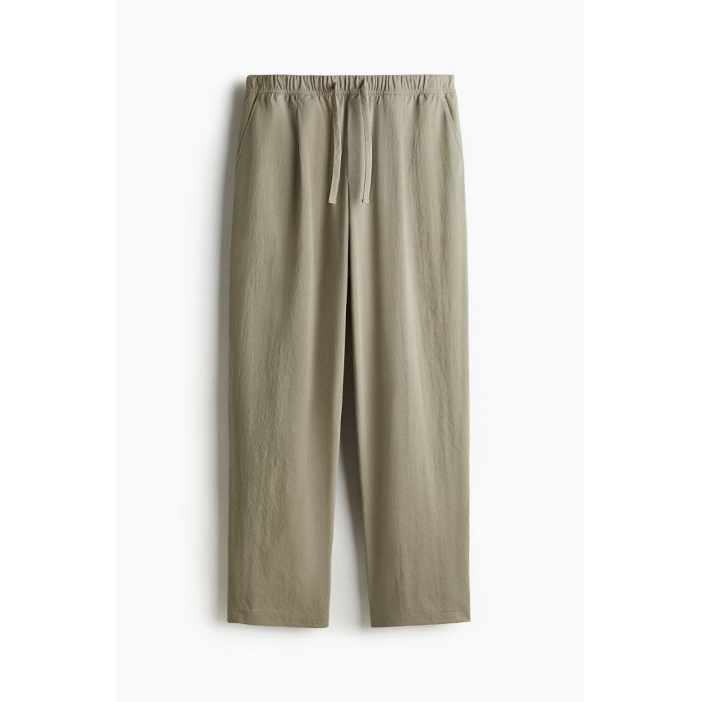 H M Pants Relaxed Fit kHaki Green