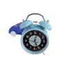 Luminous Silent Student Alarm Clock with Loud Bells and Night Light for Bedroom
