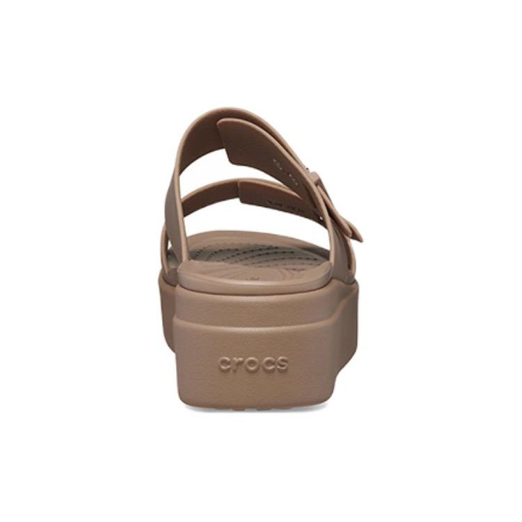 Crocs Simple One-Strap Sandals Women Footwear Khaki 207431-2Q9