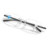 Frameless Fashion Reading Glasses Men'S Progressive Multi-Focus Far And Near Anti-Blue Reading Glasses