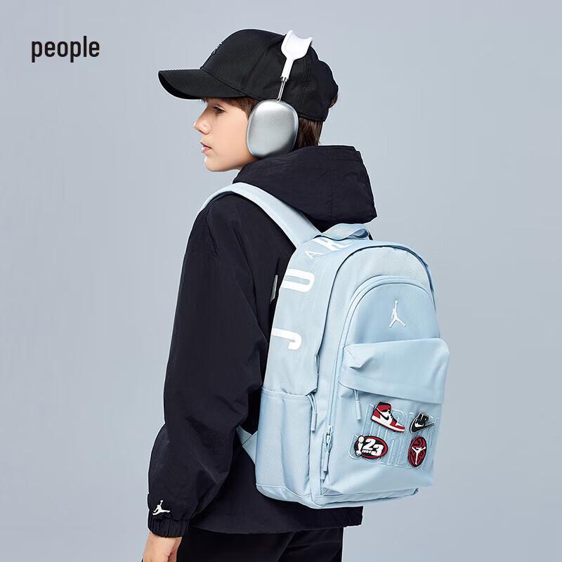 

NIKE Jordan DIY Badge School Backpack 8A