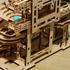 3D Wooden Puzzle Marble Run Set DIY Assemble Building Model Kits STEAM Educational Toys For Kids Adult Gifts 3 Types