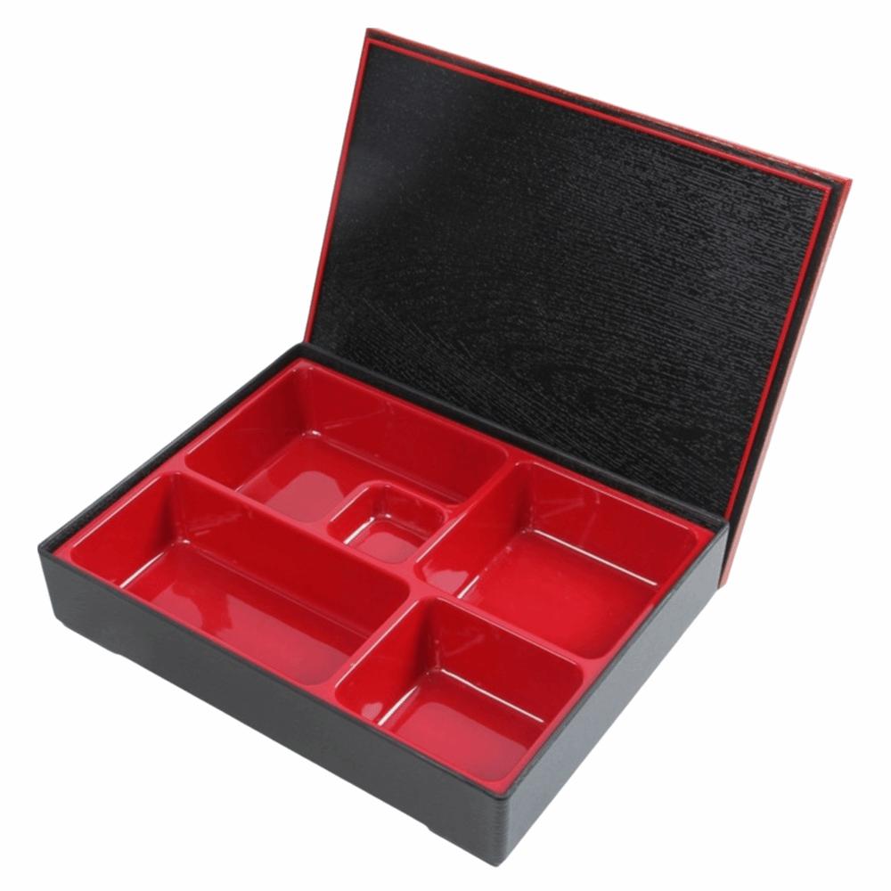 Plastic Japanese Lunch Boxes Compartments with Lid Bento Boxes Multi-functional Japanese Style Rice Sushi Catering Container