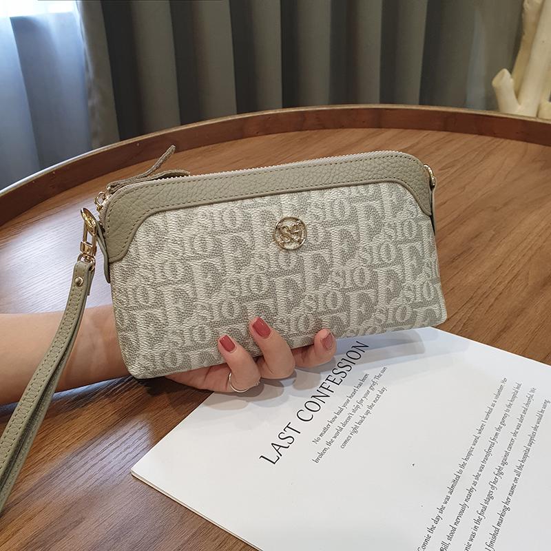 

2026 Small Women Crossbody Bags Purse Genuine Leather Handbags Letter Print Shoulder Bag Cowhide Female Clutch Bags світло-зелений колір