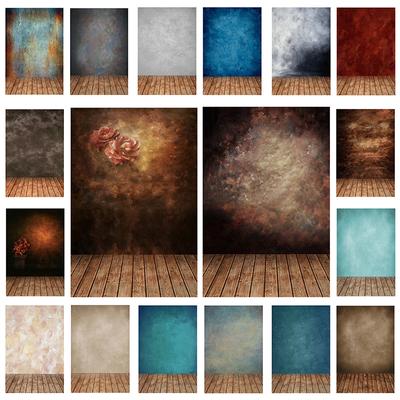 WCIC Nytt fototyg Träskiva Tie-dye Tema Fotografi Bakgrund Tyg Bakgrund Väggdekoration