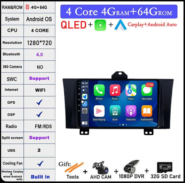 RDS Android 14 For Honda Elysion 2004 - 2015 DSP 4G+Wifi Car Monitor Radio Multimedia Navigation GPS Video Autoradio Player