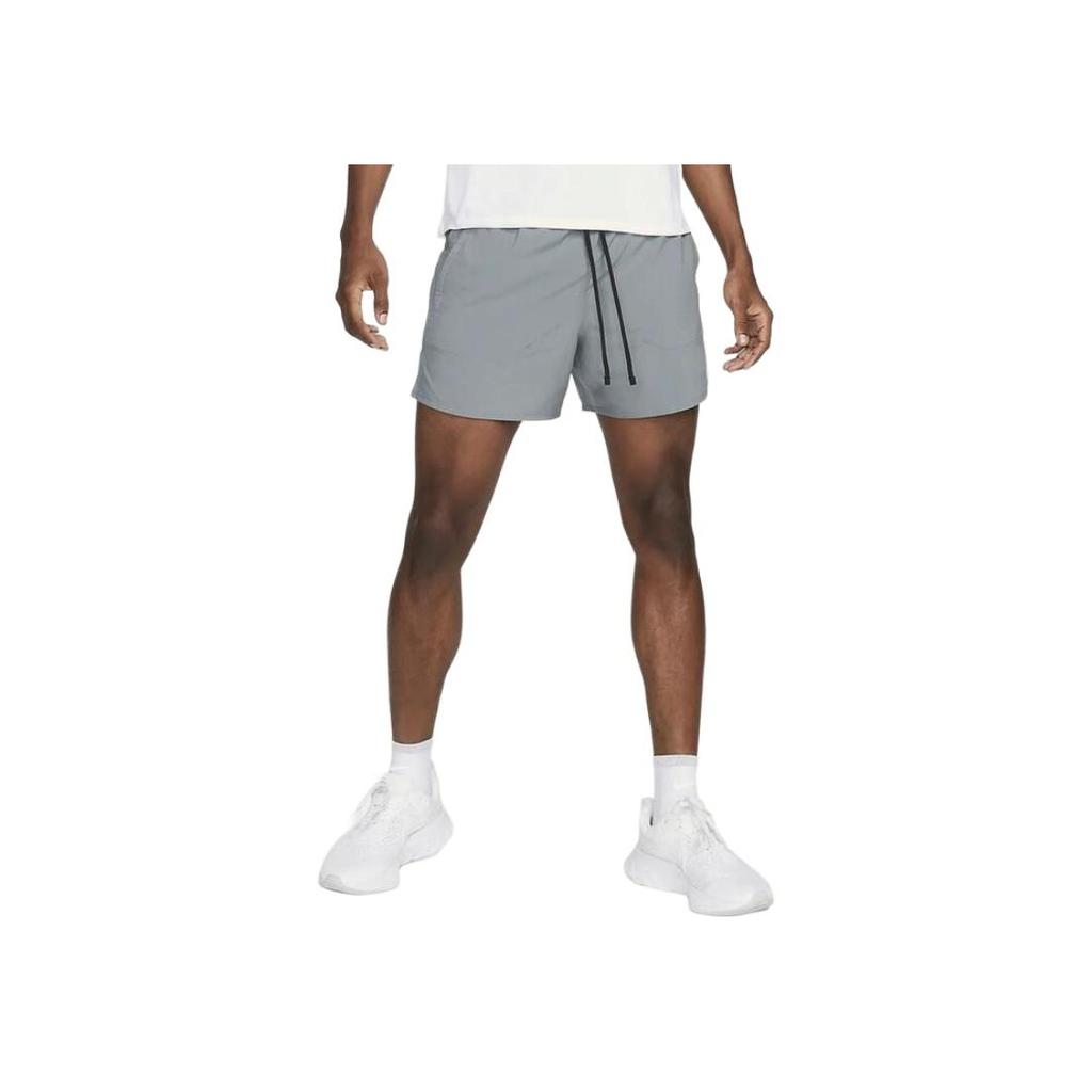 Nike Dri-FIT Stride Color Block Logo Lace-Up Casual Shorts Men shorts Gray DM4756-084