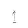 Stainless Steel Cutlery Set: Knife, Fork, Spoon, Steak Knife, Dinner Fork, Coffee Spoon, Ice Spoon, Cake Spatula for Restaurants and Hotels