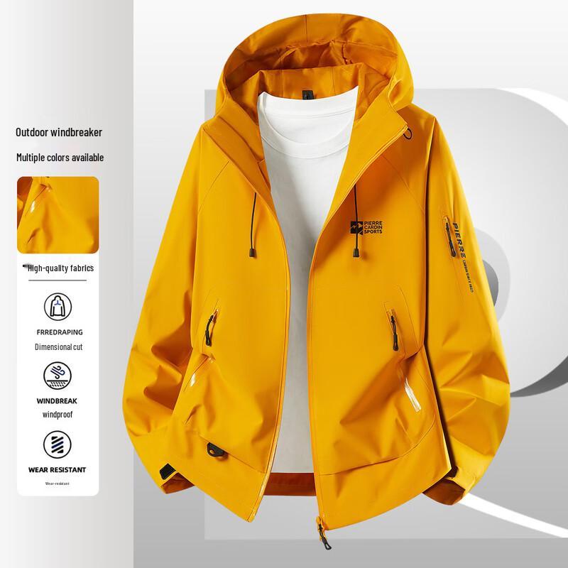 Pierre Cardin Men s Hooded Outdoor Casual Jacket 3XL