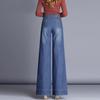 Gerade Jeans Frau Sommer Hohe Taille Pockects Denim Hosen Casual Vintage 2022 Frühling frauen Breite bein Hosen frauen jeans