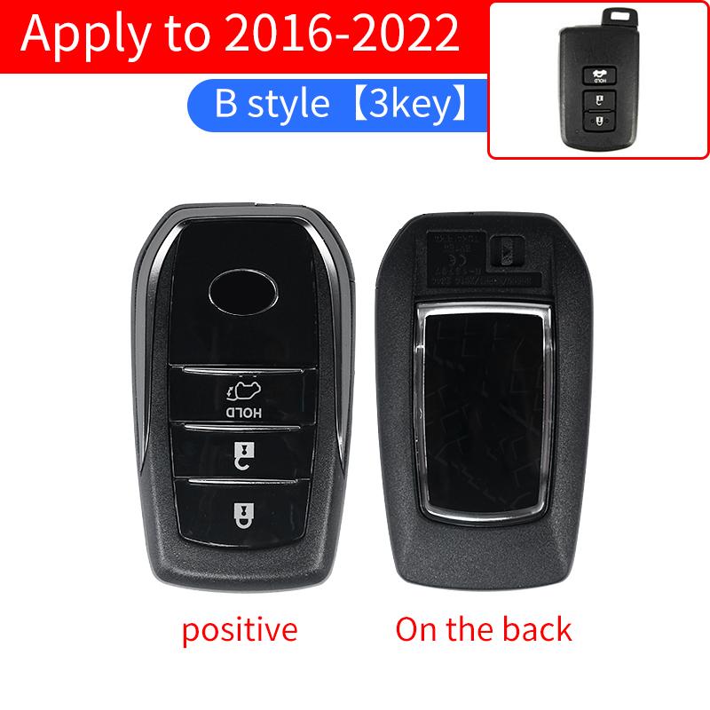 2008-2021 for Toyota Land Cruiser 200 Prado 150 LC200 LC150 Remote Control Key Shell Upgrade 2/3/4 Button Accessories Key Case